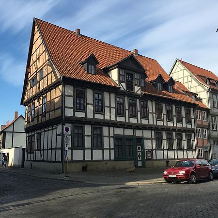 Ferienwohnung Kaufmannshaus Anno 1613 Quedlinburg Exterior foto