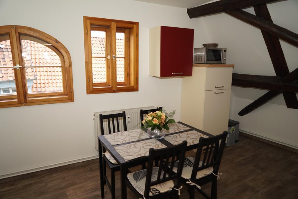 Ferienwohnung Kaufmannshaus Anno 1613 Quedlinburg Zimmer foto