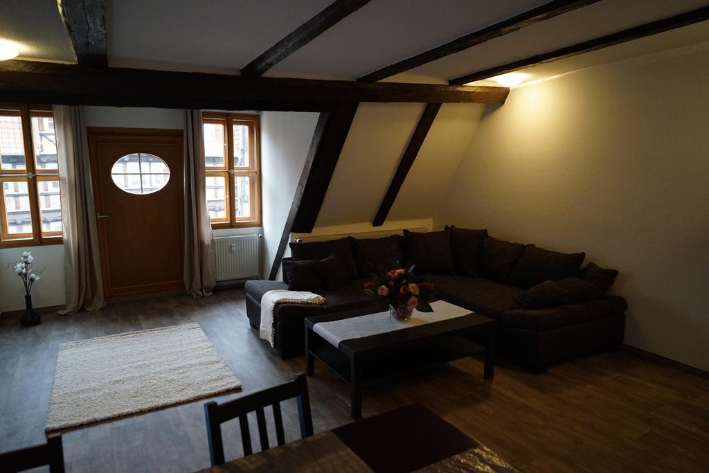 Ferienwohnung Kaufmannshaus Anno 1613 Quedlinburg Zimmer foto