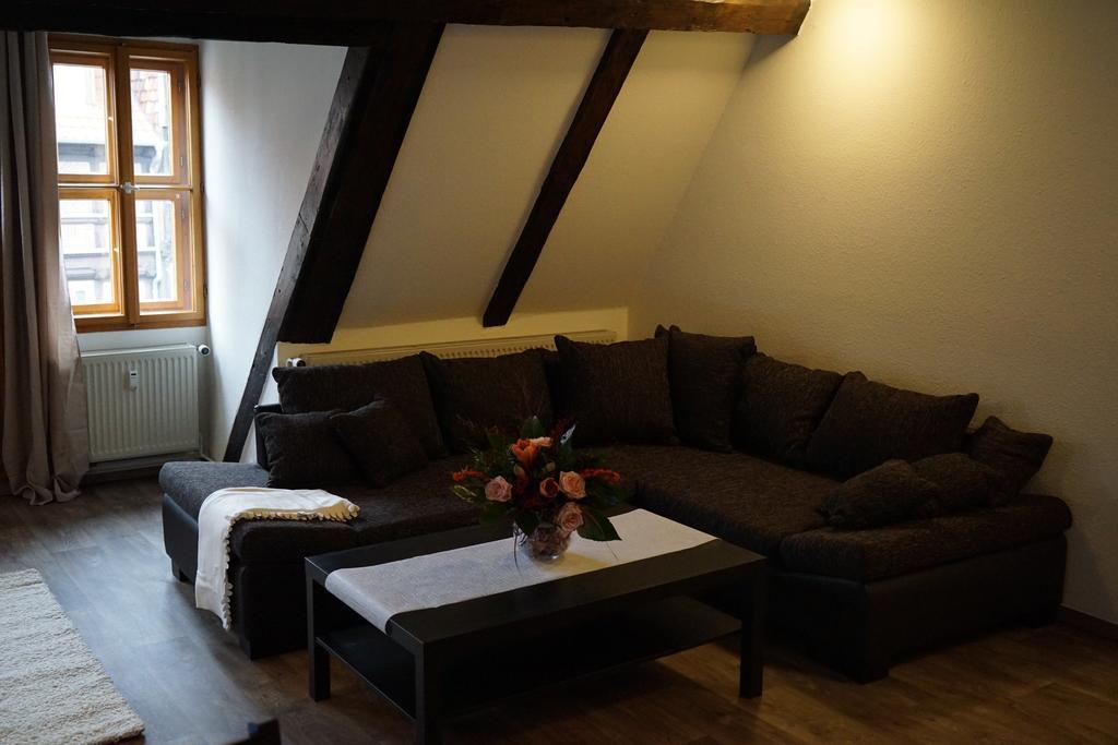 Ferienwohnung Kaufmannshaus Anno 1613 Quedlinburg Zimmer foto