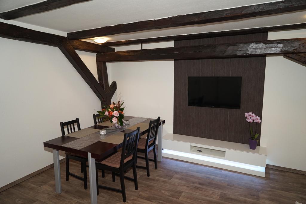 Ferienwohnung Kaufmannshaus Anno 1613 Quedlinburg Zimmer foto