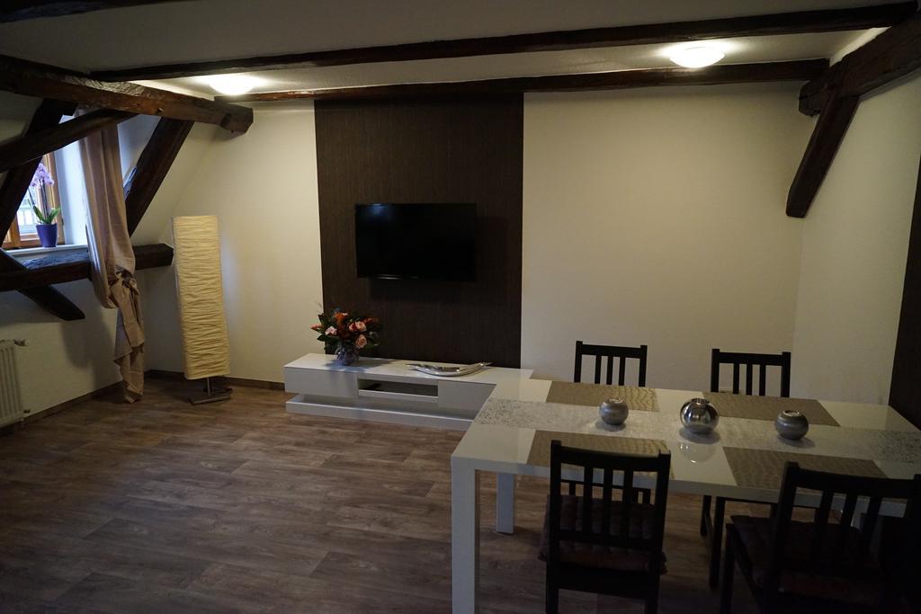 Ferienwohnung Kaufmannshaus Anno 1613 Quedlinburg Zimmer foto