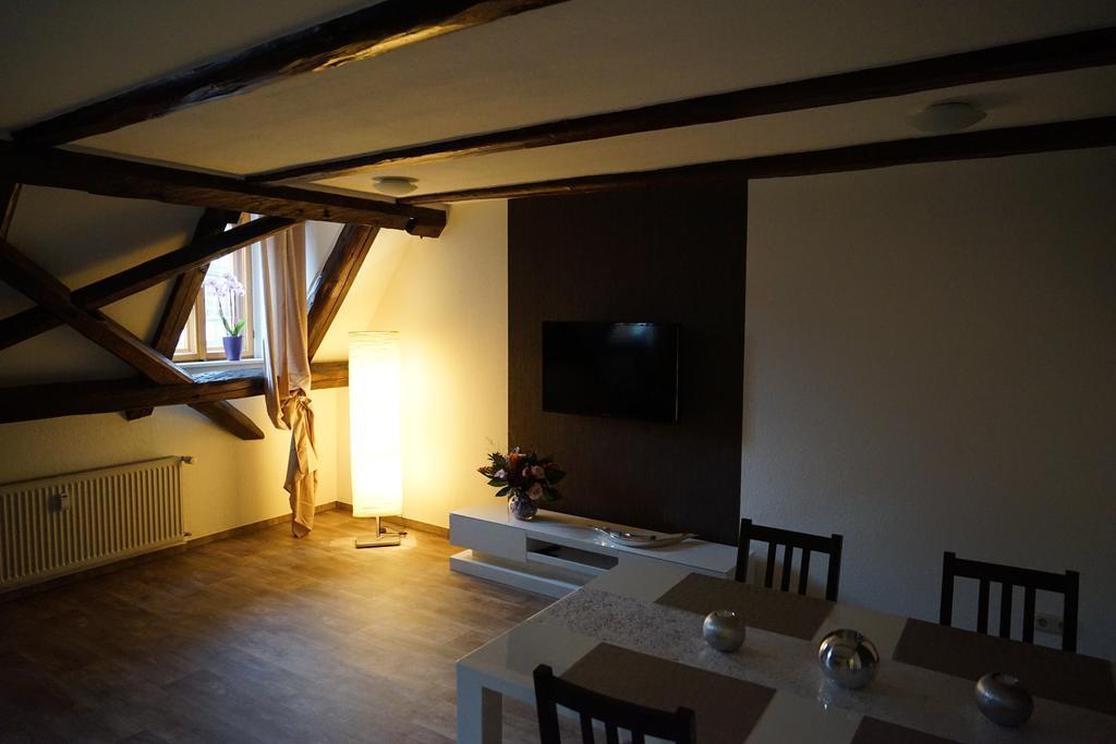 Ferienwohnung Kaufmannshaus Anno 1613 Quedlinburg Zimmer foto