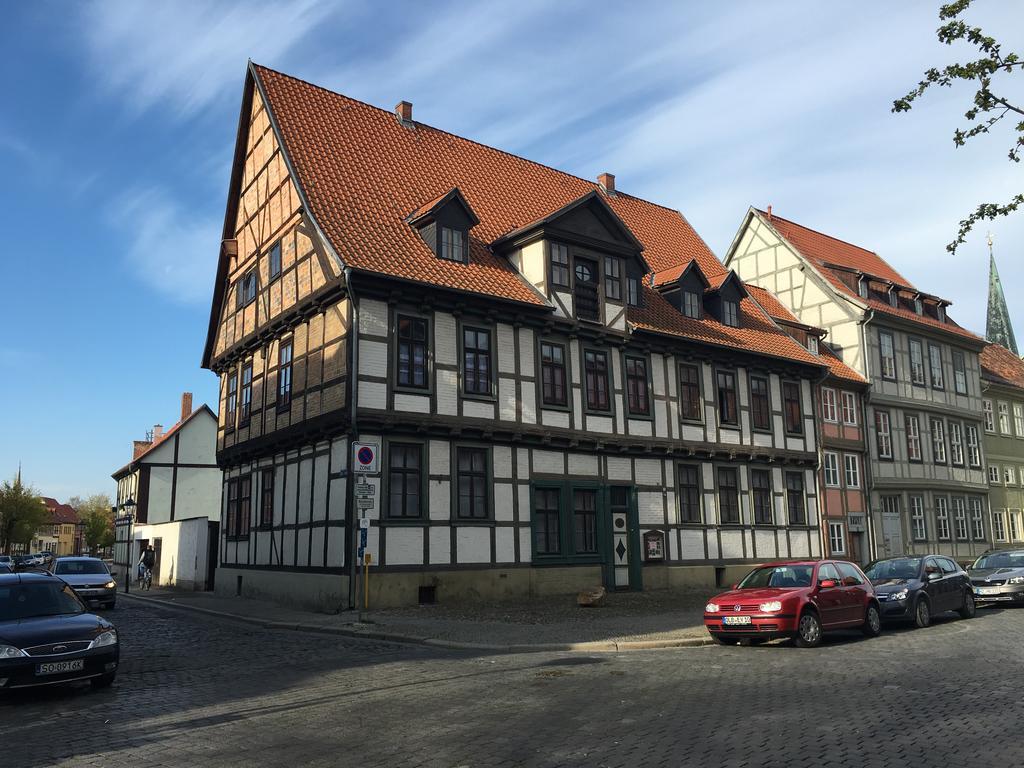 Ferienwohnung Kaufmannshaus Anno 1613 Quedlinburg Exterior foto